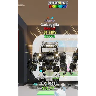 Fortnite: Steal the Brainrot - Gothic Garbagzilla 1,9b/s