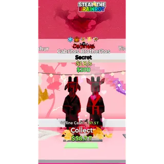 Fortnite: Steal the Brainrot - Darkness Cabritos brotheritos 1b/s ( 5 Traits )