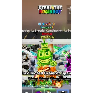 Fortnite: Steal the Brainrot - Magical La superior Combinacion 28,3Qi/s