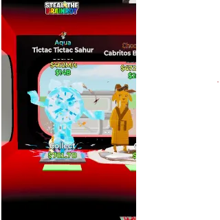 Fortnite: Steal the Brainrot Aqua Tictac Tictac Sahur 462m/s