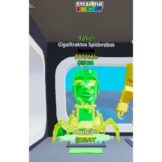 Fortnite: Steal the Brainrot - Toxic Gigalitraktos Spidorobos 825m/s