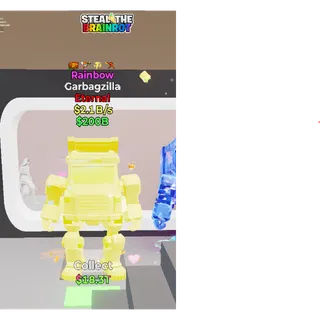 Fortnite: Steal the Brainrot - Rainbow Garbagzilla 2,1b/s