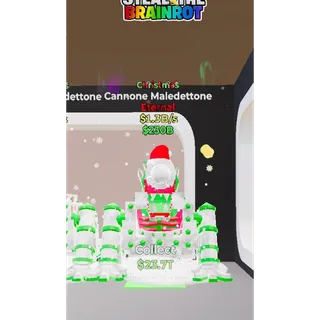 Fortnite: Steal the Brainrot - Christmas Cannone Maledettone 1,3b/s