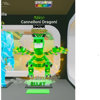 Fortnite: Steal the Brainrot - Toxic Cannelloni Dragoni 550m/s