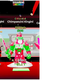 Fortnite: Steal the Brainrot - Christmas Chimpanzini Kingini 375m/s