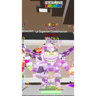 Dreamy La superior Combinacion 22,7Qi/s - Fortnite: Steal the Brainrot