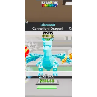 Fortnite: Steal the Brainrot - Diamond Cannelloni Dragoni 75m/s