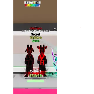 Fortnite: Steal the Brainrot - Darkness Cabritos brotheritos