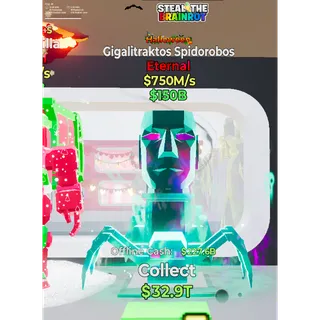 Fortnite: Steal the Brainrot - Halloween Gigalitraktos Spidorobos 750m/s