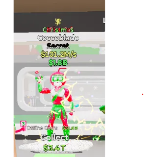 Fortnite: Steal the Brainrot - Christmas Coccoblade 101,2m/s