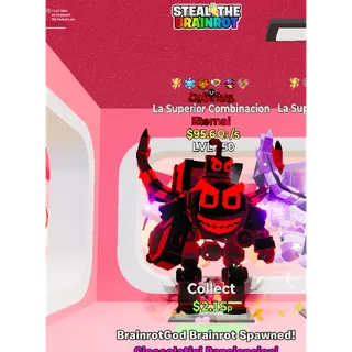 Darkness La superior Combinacion 95,6Qi/s - Fortnite: Steal the Brainrot