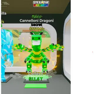 Fortnite: Steal the Brainrot - Toxic Cannelloni Dragoni 550m/s