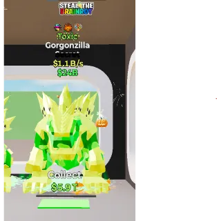 Fortnite: Steal the Brainrot - Toxic Gorgonzilla 1,1b/s