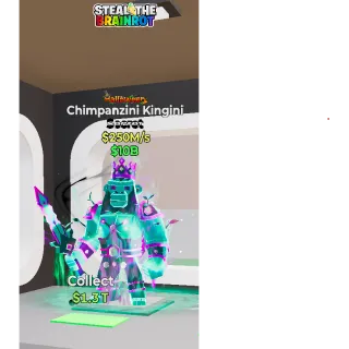 Fortnite: Steal the Brainrot - Halloween Chimpanzini Kingini 250m/s