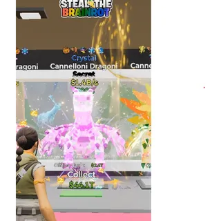 Fortnite: Steal the Brainrot - Crystal Cannelloni Dragoni 1.4b/s
