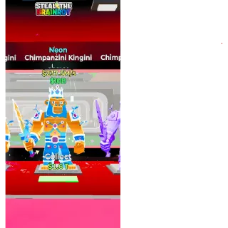 Fortnite: Steal the Brainrot - Neon Chimpanzini Kingini 237,5m/s