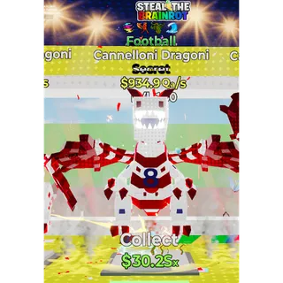 Fortnite: Steal the Brainrot - Football Cannelloni Dragoni 934,9Qa/s