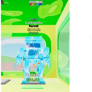 Fortnite: Steal the Brainrot - Aqua Garbagzilla 900m/s