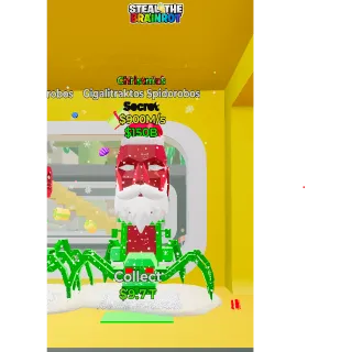 Fortnite: Steal the Brainrot - Christmas Gigalitraktos Spidorobos 900m/s