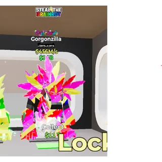 Fortnite: Steal the Brainrot - Carnival Gorgonzilla 456m/s