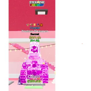 Fortnite: Steal the Brainrot - Crystal Tractoro Dinosauro 936m/s