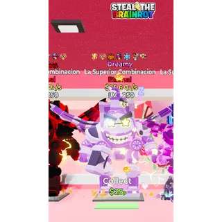 Fortnite: Steal the Brainrot - Dreamy La superior Combinacion 95,6Qi/s 
