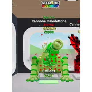 Fortnite: Steal the Brainrot - Zombie Cannone Maledettone 575m/s