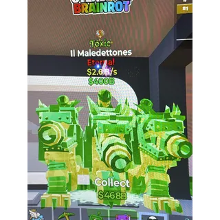 Fortnite: Steal the Brainrot - Toxic II Maledettones 2,6b/s