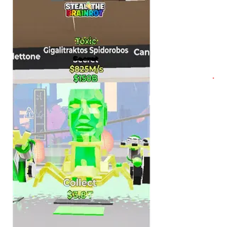 Fortnite: Steal the Brainrot - Toxic Gigalitraktos Spidorobos 825m/s