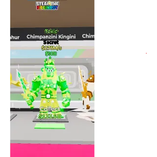 Fortnite: Steal the Brainrot - Toxic Chimpanzini Kingini 275m/s