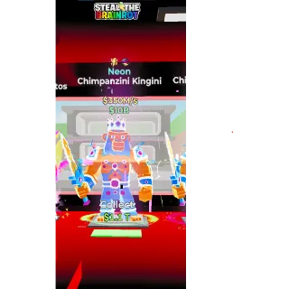 Fortnite: Steal the Brainrot - Neon Chimpanzini Kingini 350m/s