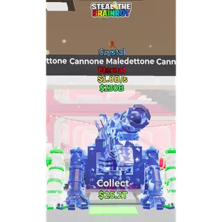 Fortnite: Steal the Brainrot - Crystal Cannone Maledettone 1,8b/s