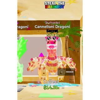 Fortnite: Steal the Brainrot - Summer Cannelloni Dragoni 2Qi/s