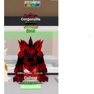 Fortnite: Steal the Brainrot - Darkness Gorgonzilla 627m/s