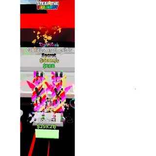 Fortnite: Steal the Brainrot - Carnival Cabritos Brotheritos 360m/s