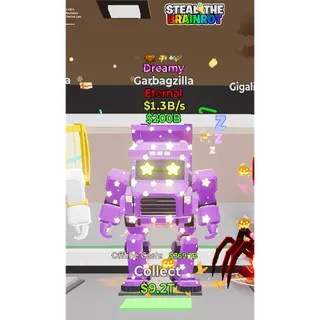 Fortnite: Steal the Brainrot - Dreamy Garbagzilla 1,3b/s 