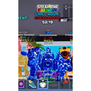 Crystal Il Maledettones 9,6Qi/s - Fortnite: Steal the Brainrot
