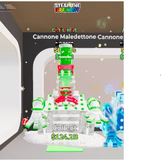 Fortnite: Steal the Brainrot Christmas Cannone Maledettone 1,3b/s