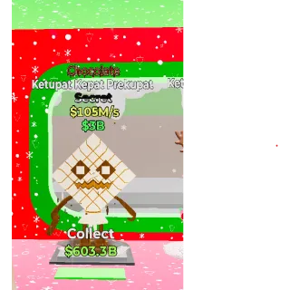 Fortnite: Steal the Brainrot - Chocolate ketupat kepat prekupat 120m/s