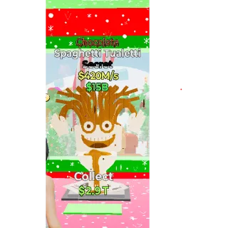 Fortnite: Steal the Brainrot - Chocolate  Spaghetti Tualetti — 420M/s