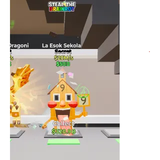 Fortnite: Steal the Brainrot - Defualt La Esok Sekolah — 20M/s