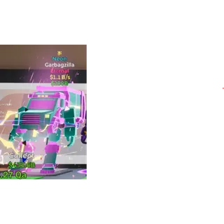 Fortnite: Steal the Brainrot - Neon Garbagzilla 1,1b/s