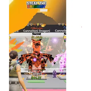 Fortnite: Steal the Brainrot - Darkness Cannelloni Dragoni 1.4b/s