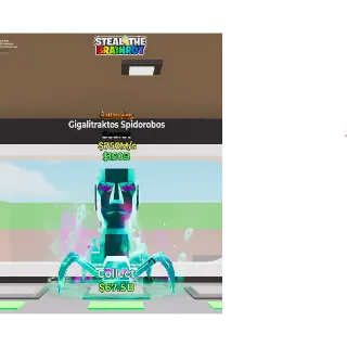 Fortnite: Steal the Brainrot - Hallowen Gigalitraktos Spidorobos 750m/s