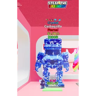 Fortnite: Steal the Brainrot - Crystal Garbagzilla 2,3b/s