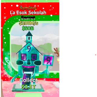 Fortnite: Steal the Brainrot - Halloween La Esok Sekolah — 200M/s