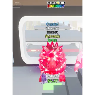 Fortnite: Steal the Brainrot - Crystal Klombo 416m/s