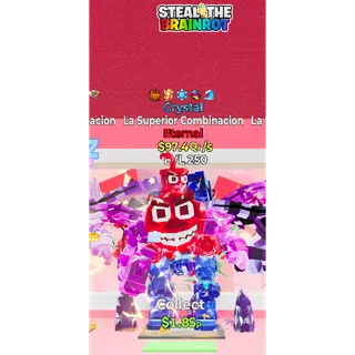 Fortnite: Steal the Brainrot - Crystal La superior Combinacion 97,3Qi/s 