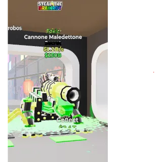 Fortnite: Steal the Brainrot Toxic Cannone Maledettone 1,2b/s