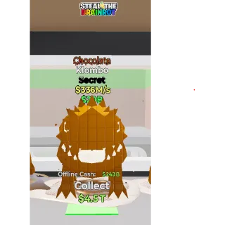 Fortnite: Steal the Brainrot - Chocolate Klombo 336m/s